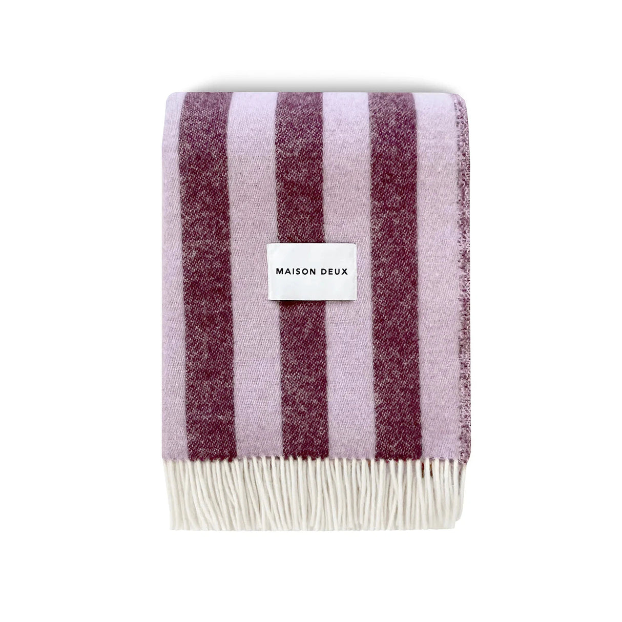 Candy Wrap Lilac Aubergine Blanket