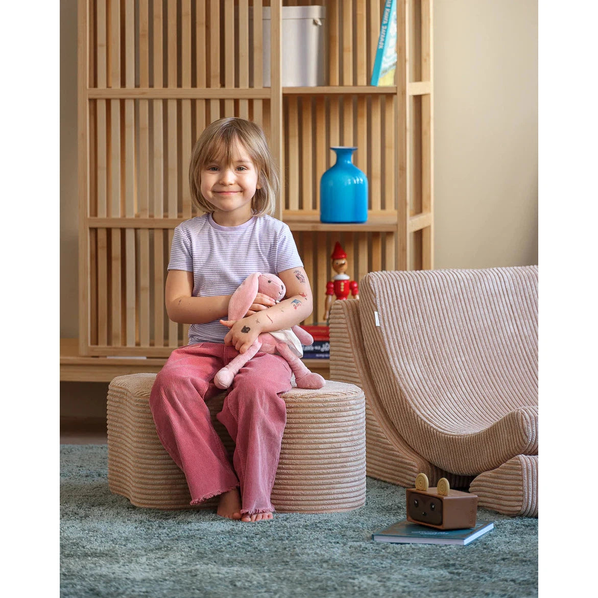 Brown Sugar Cloud Pouffe