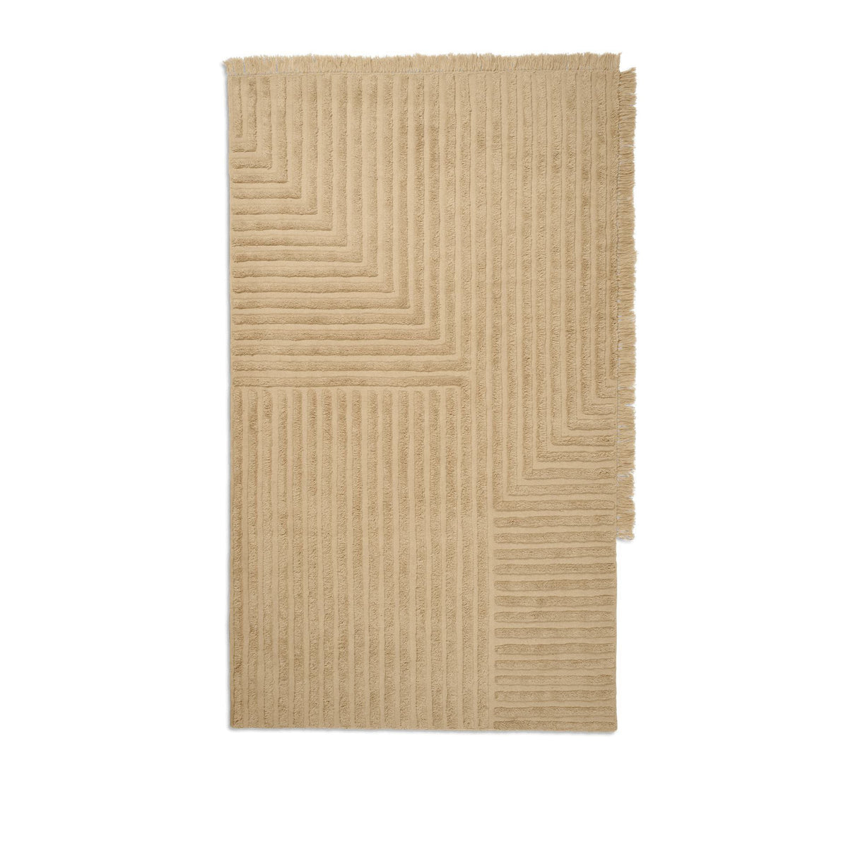 Light Sand Large Area Rug