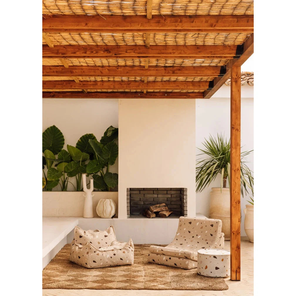 Wigiwama Terrazzo Sand Beanbag Chair