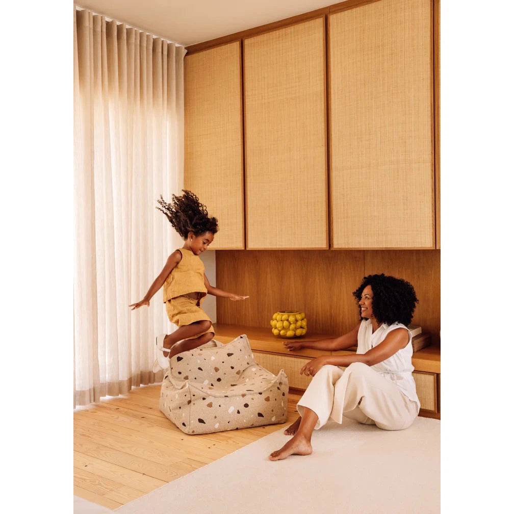 Wigiwama Terrazzo Sand Beanbag Chair