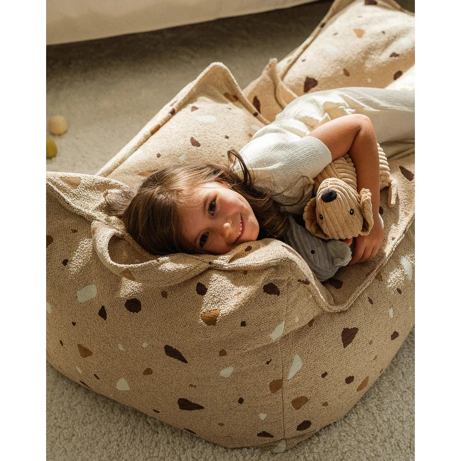 Wigiwama Terrazzo Sand Beanbag Chair