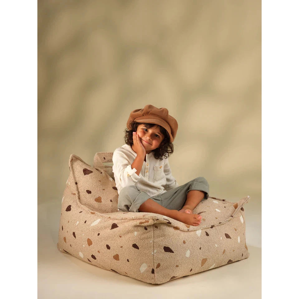 Wigiwama Terrazzo Sand Beanbag Chair