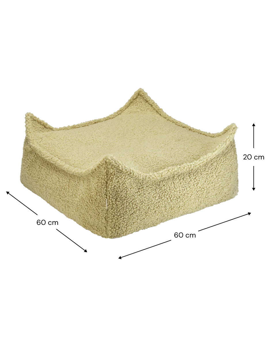 Matcha Square Ottoman