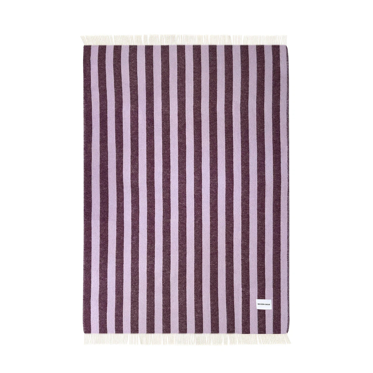 Candy Wrap Lilac Aubergine Blanket