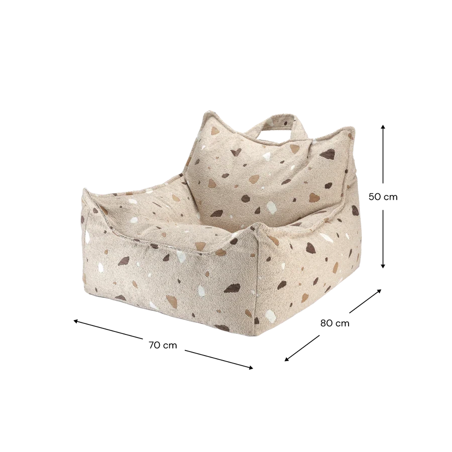 Wigiwama Terrazzo Sand Beanbag Chair