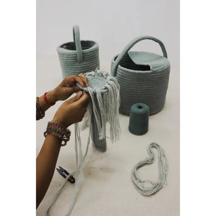 Farm Water Can Basket