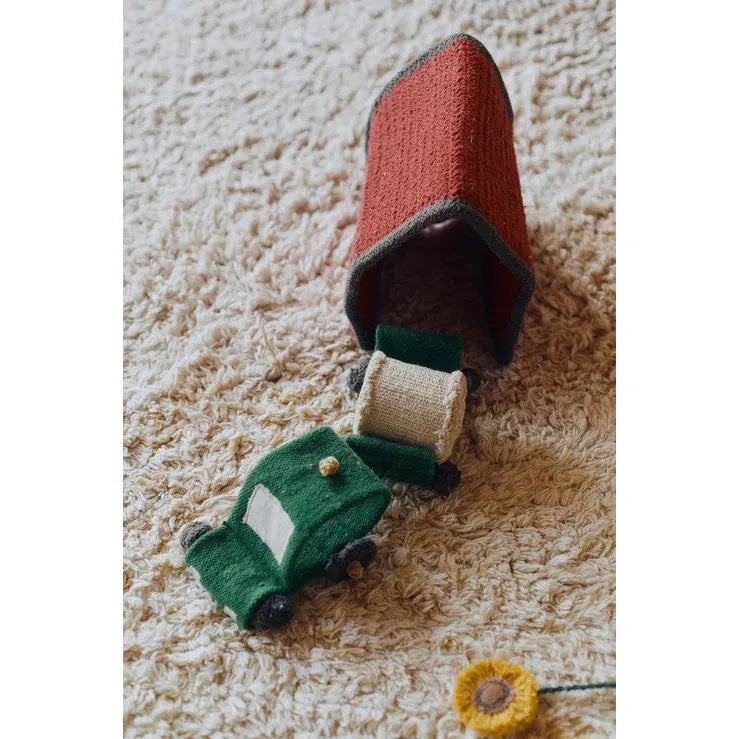 Farm Fields Washable Play Area Rug