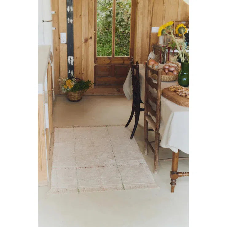 Farm Color Lines Washable Area Rug