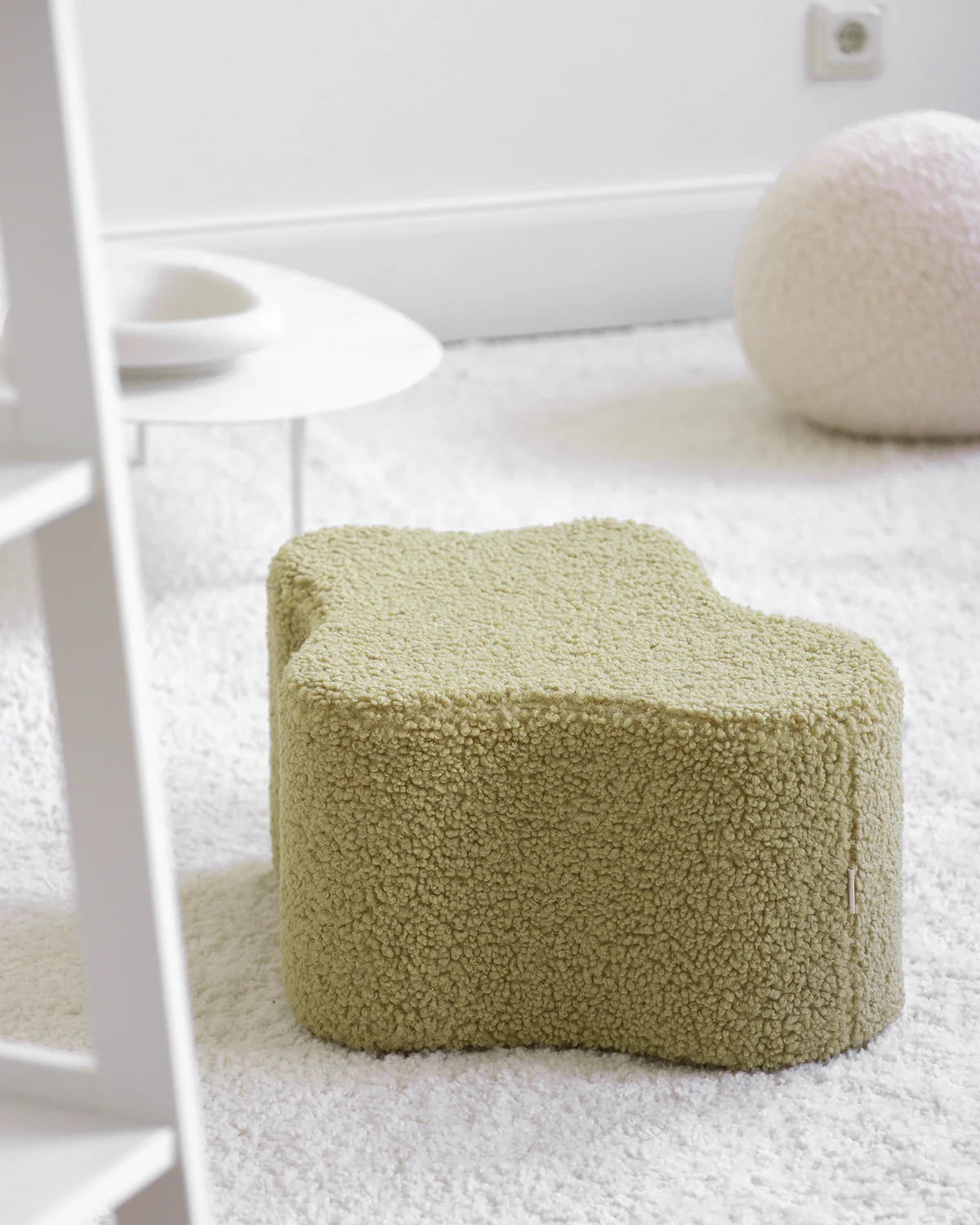 Cloud Matcha Pouffe