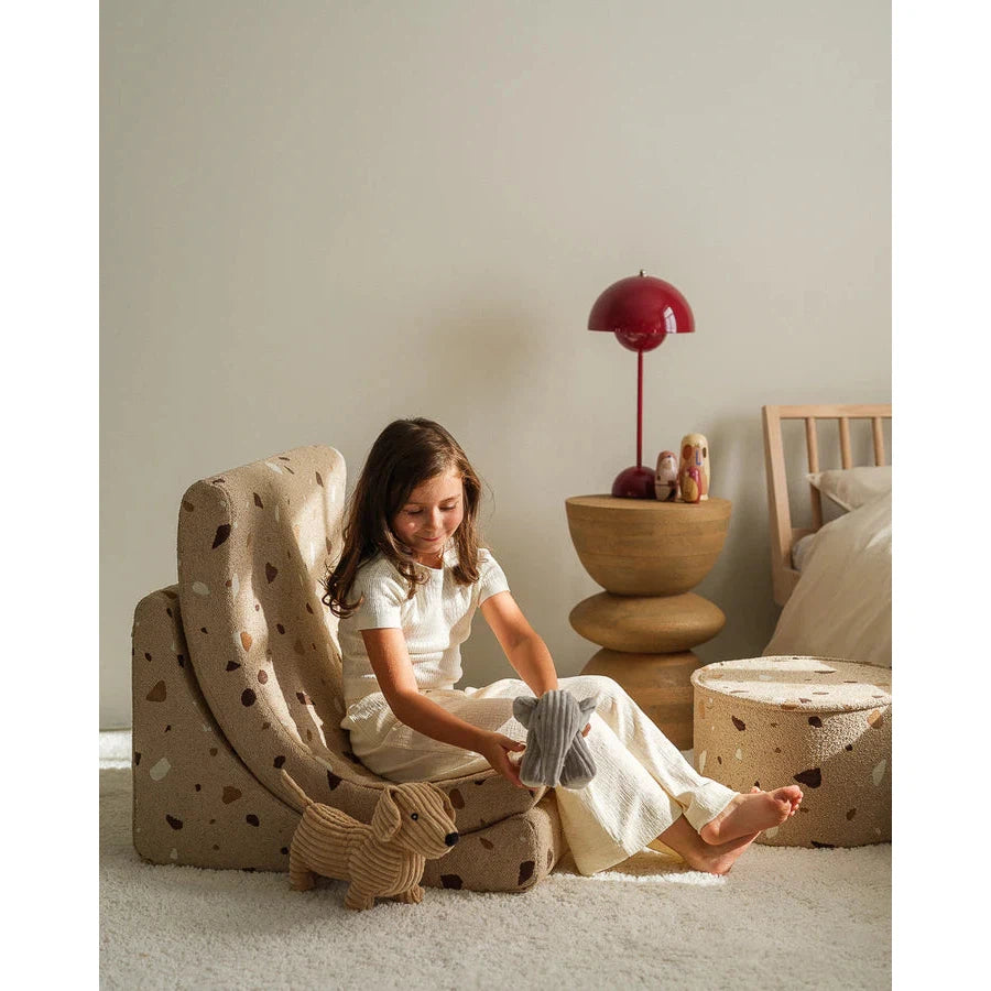 Wigiwama Terrazzo Sand Moon Chair