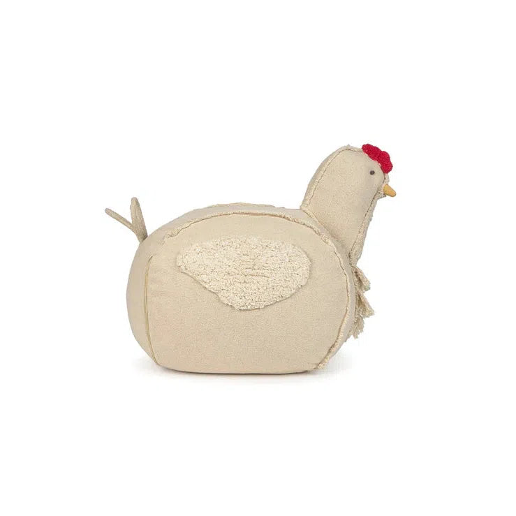 Farm Chicken Pouf