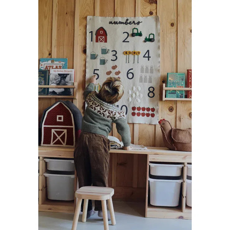 Farm Numbers Wall Hanger