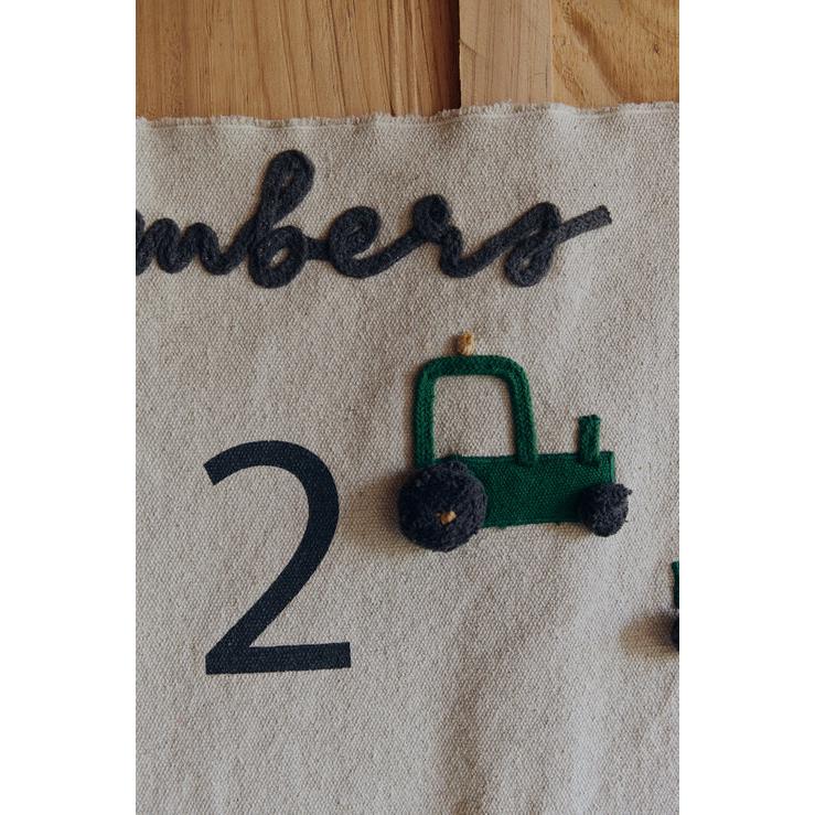 Farm Numbers Wall Hanger