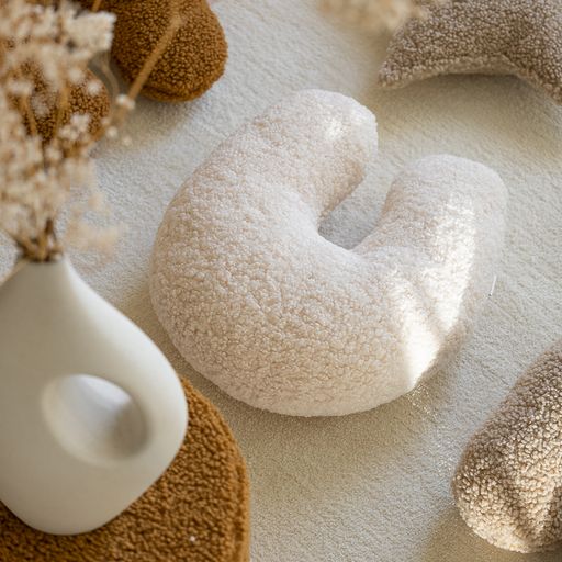 Cream White U-pillow