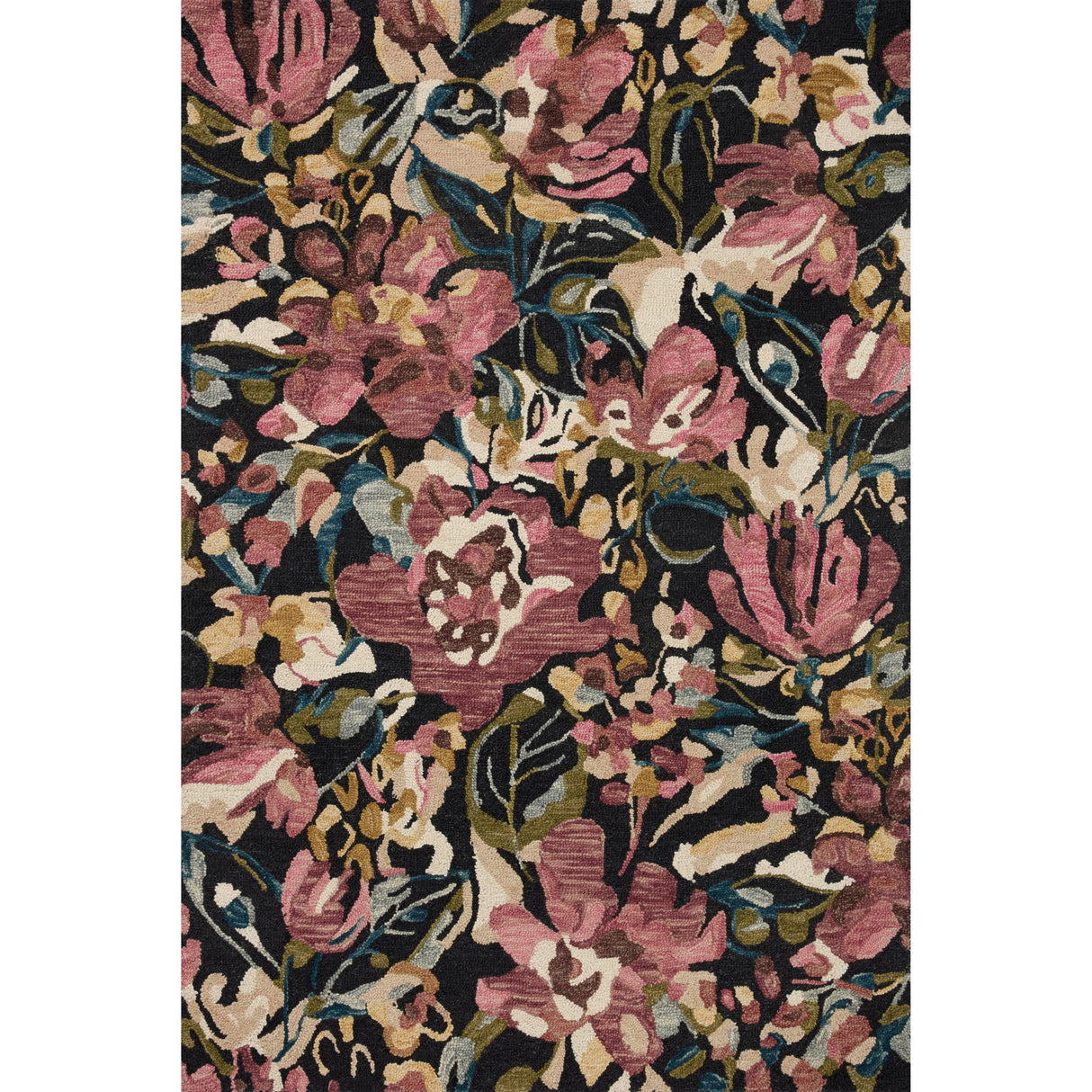 Belladonna Black Berry Area Rug