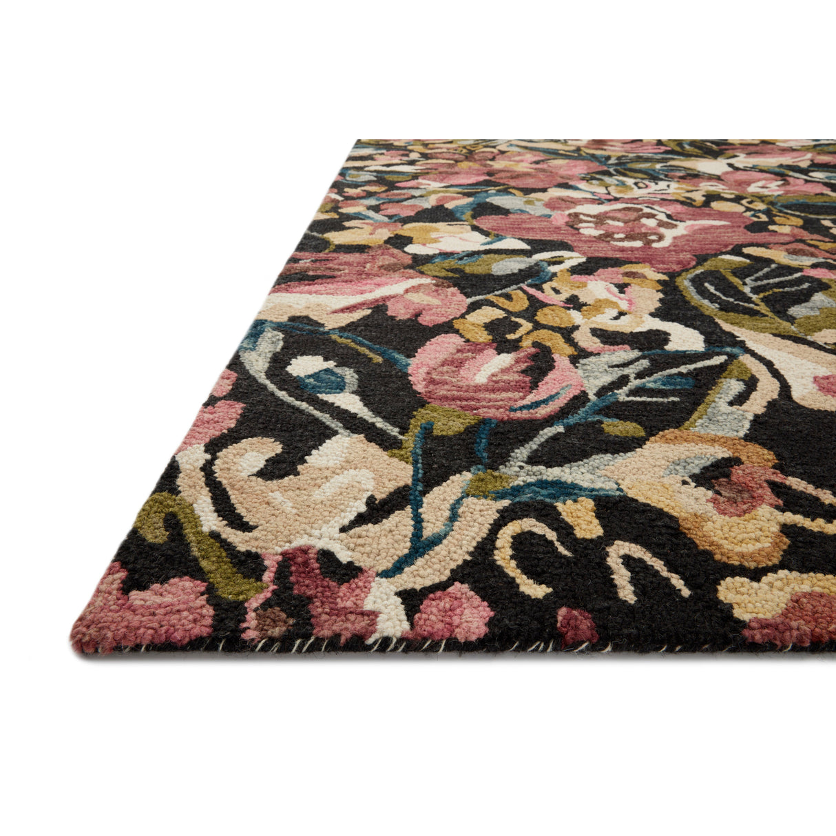 Belladonna Black Berry Area Rug
