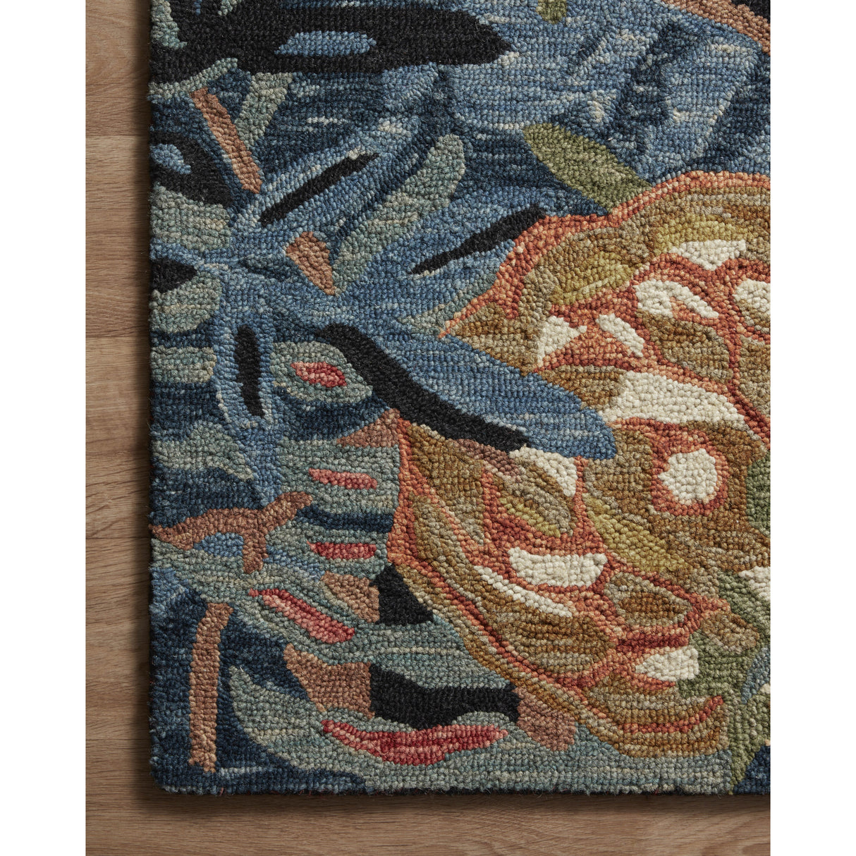 Belladonna Black Fiesta Area Rug