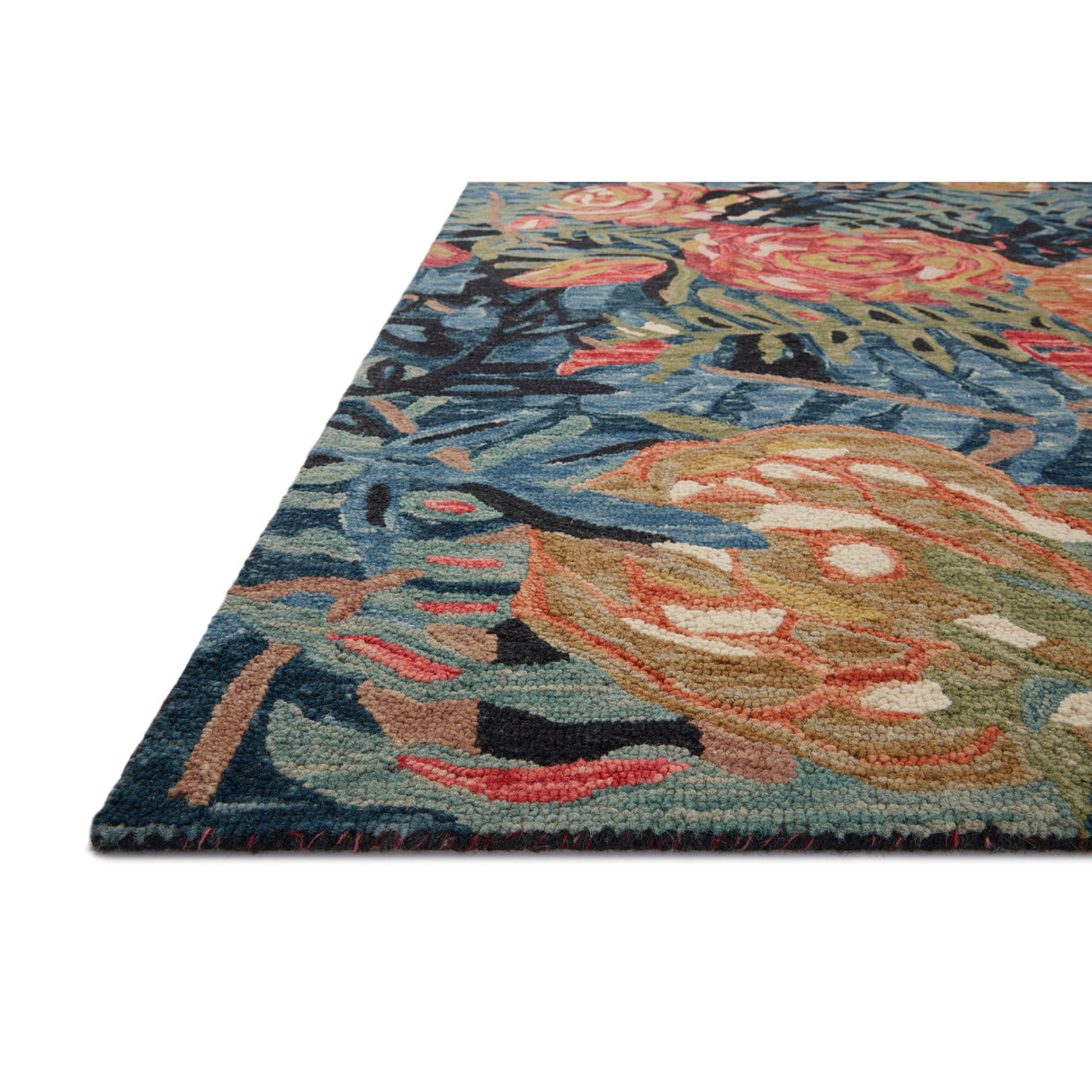 Belladonna Black Fiesta Area Rug