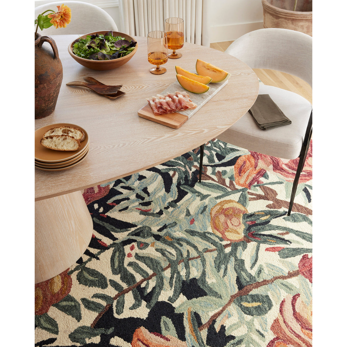 Belladonna Ivory Lagoon Area Rug