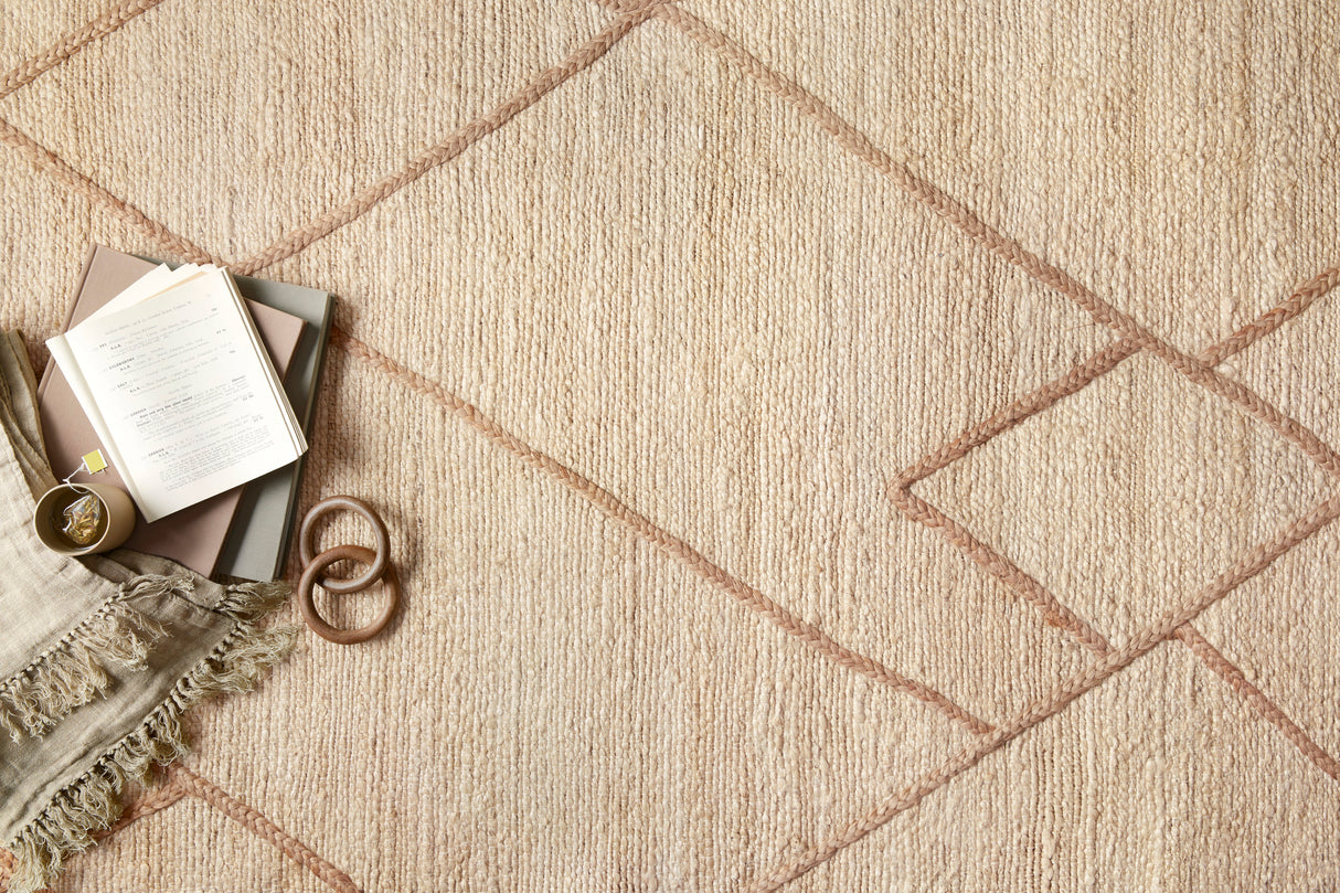 Bodhi Ivory Natural Jute Area Rug