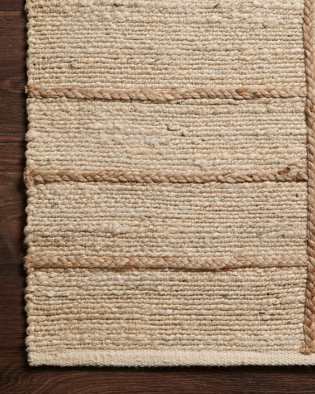 Bodhi Ivory Natural 4 Jute Area Rug