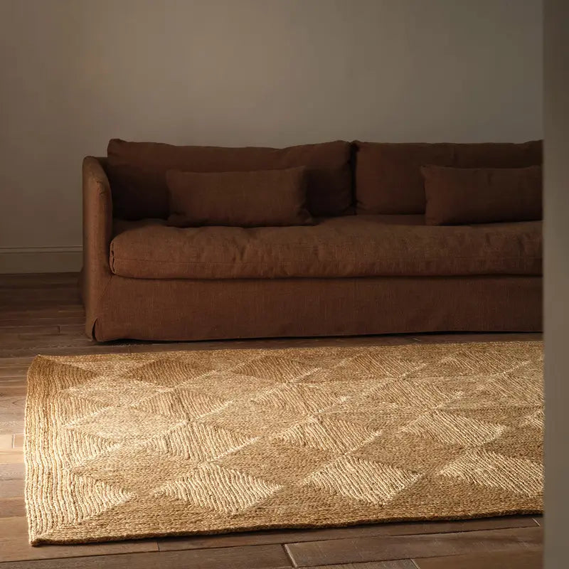 Briad Cinnamon Handwoven Area Rug