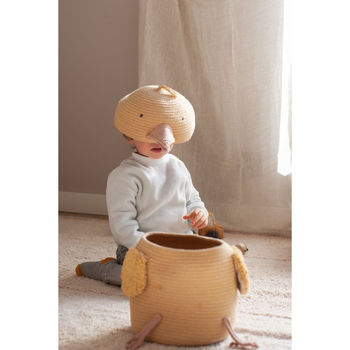 Charlie the Chicken Basket