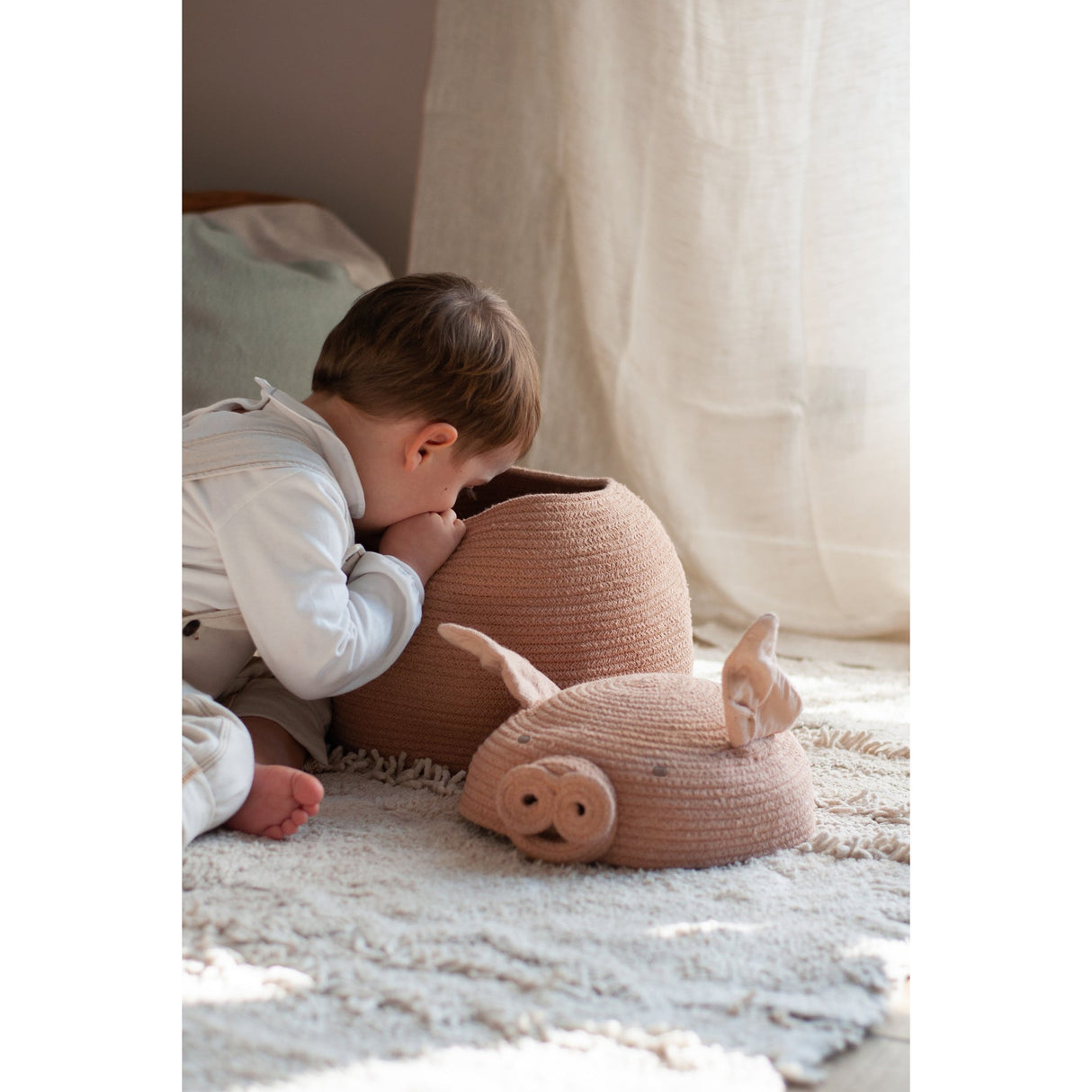 Peggy the Pig Basket