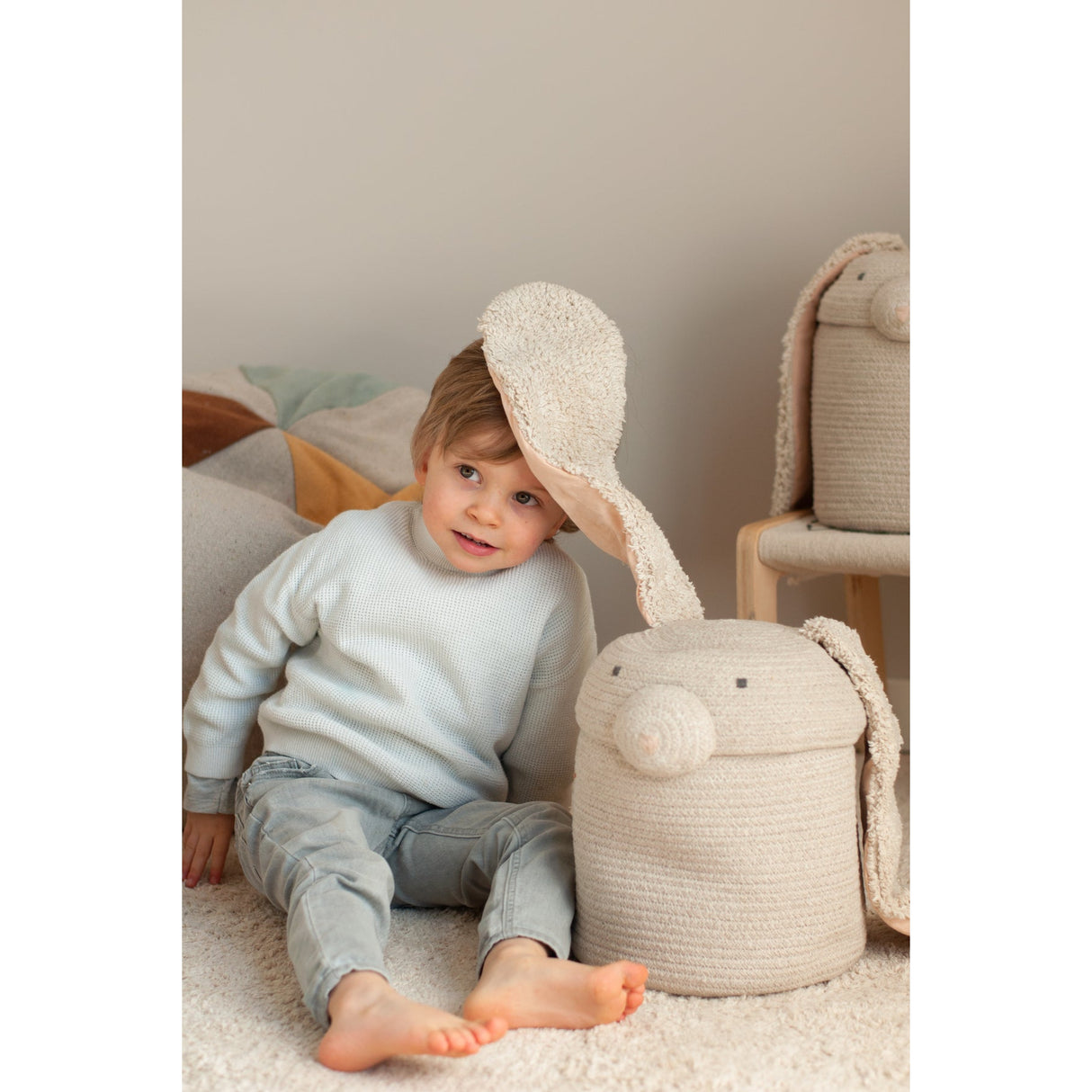 Rita the Rabbit Basket