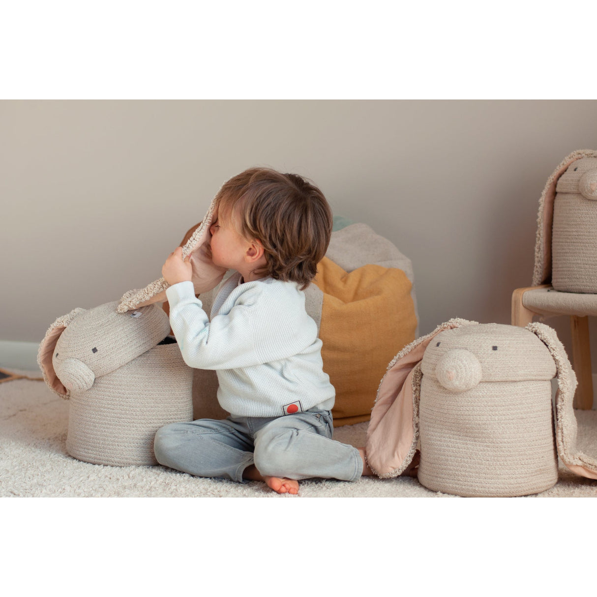 Rita the Rabbit Basket