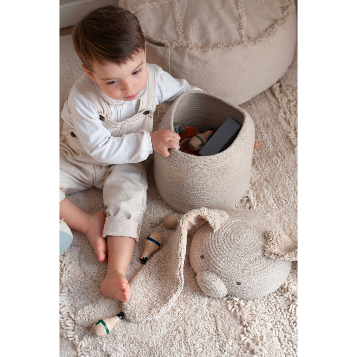 Rita the Rabbit Basket