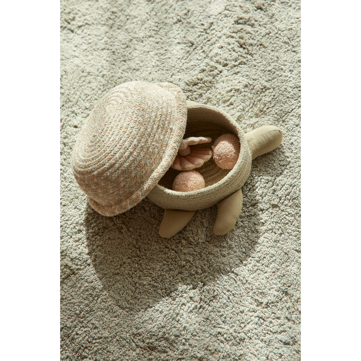 Lorena Canals Sea Wonders Baby Turtle Basket