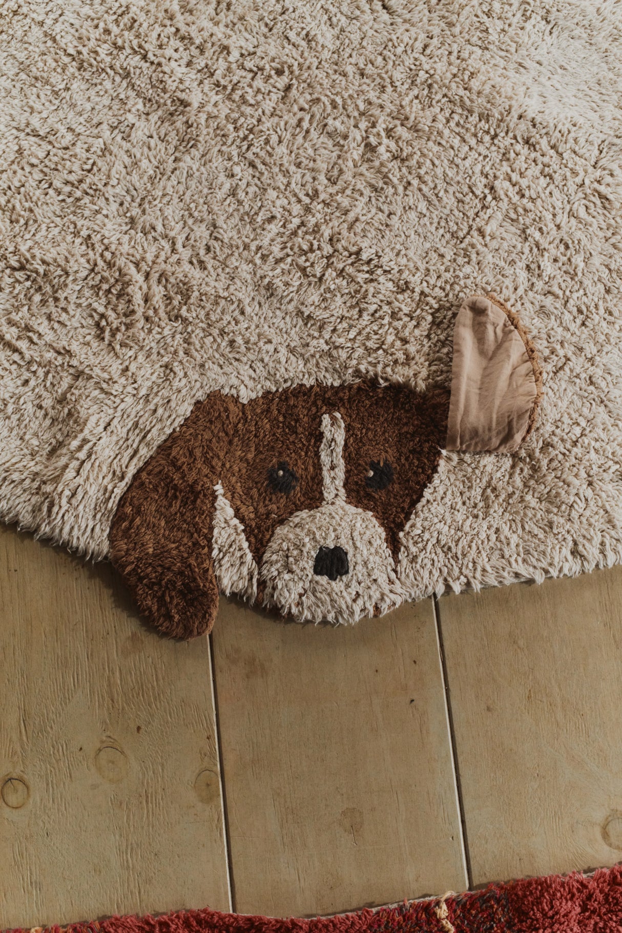 Wouf Wouf Dogs Washable Area Rug