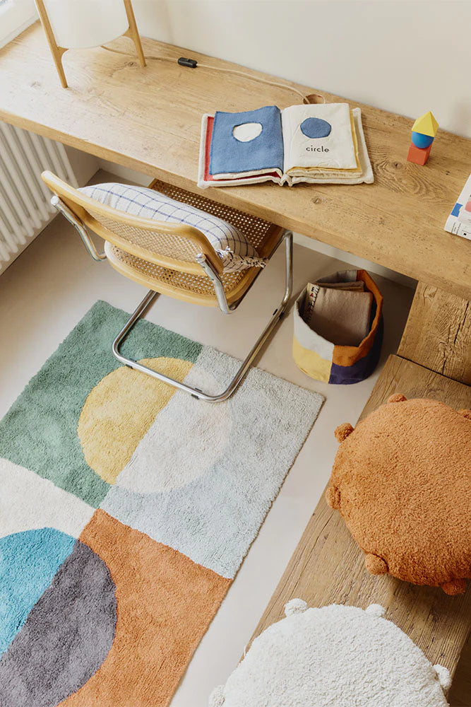WASHABLE RUG ILUSION LENS - Rugs by Roo