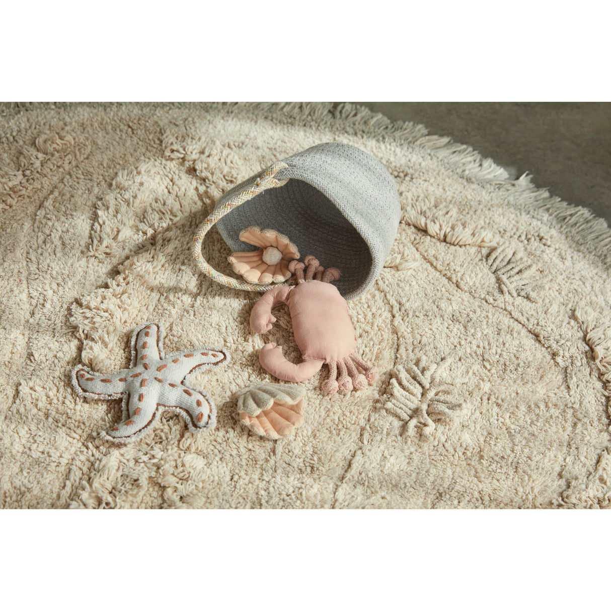Sea Wonders Island Washable Play Rug