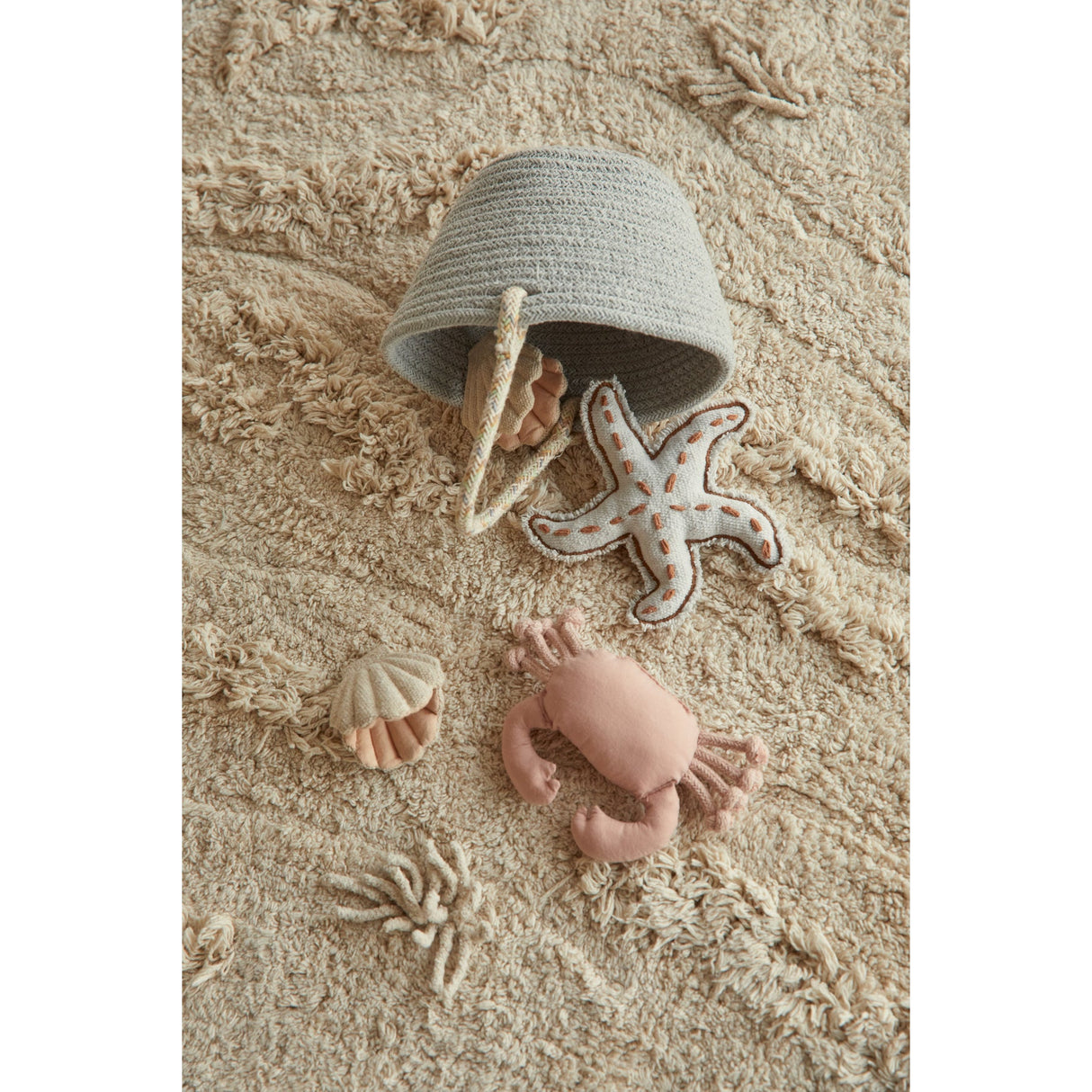 Sea Wonders Island Washable Play Rug