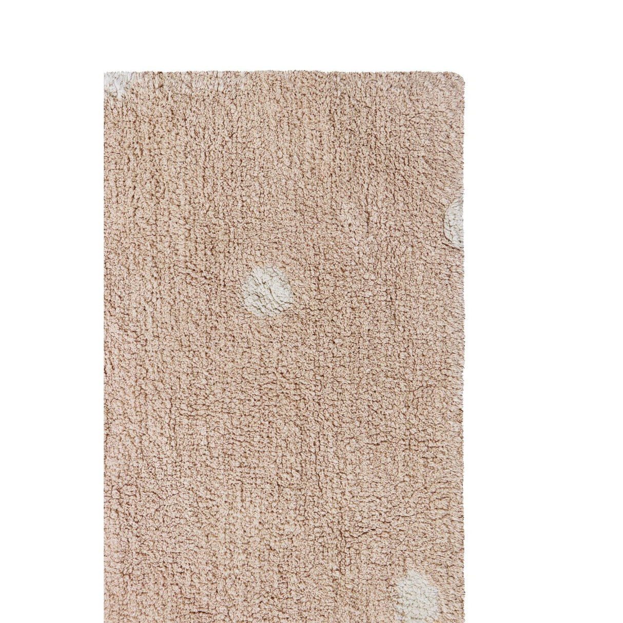 Mini Dot Rose Washable Rug