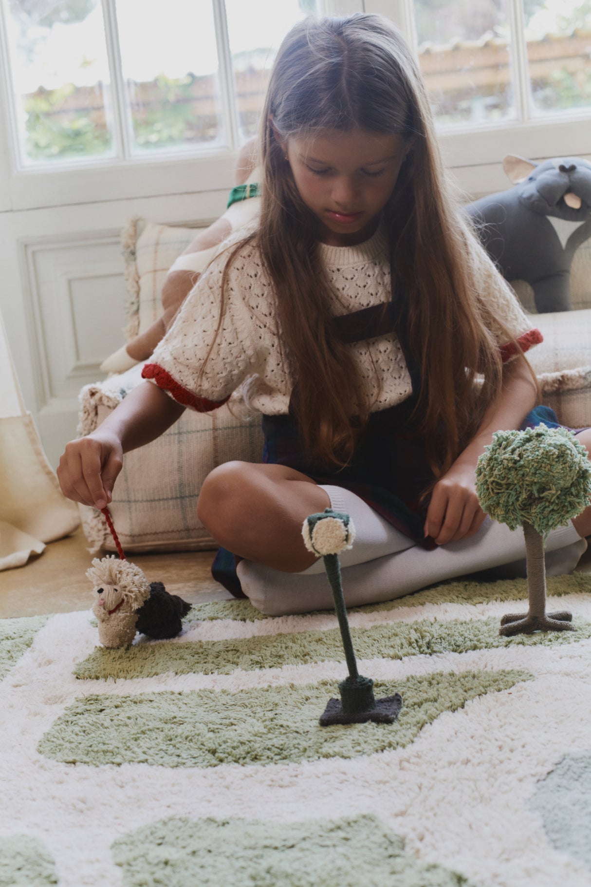 Hyde Park Washable Play Area Rug