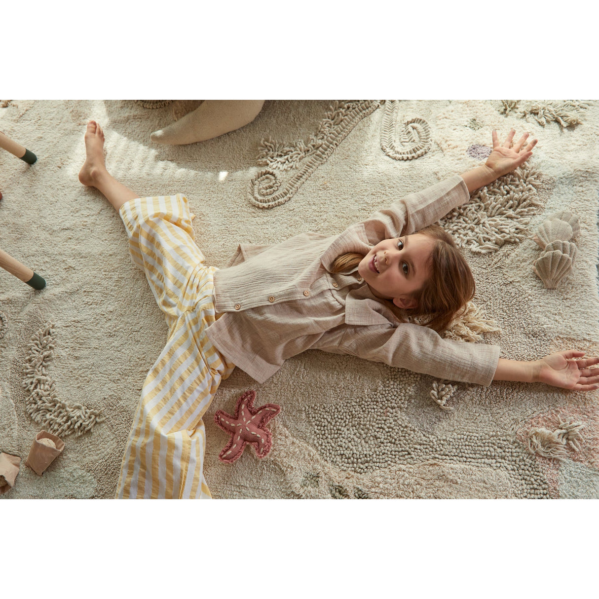 Sea Wonders Seabed Washable Play Rug