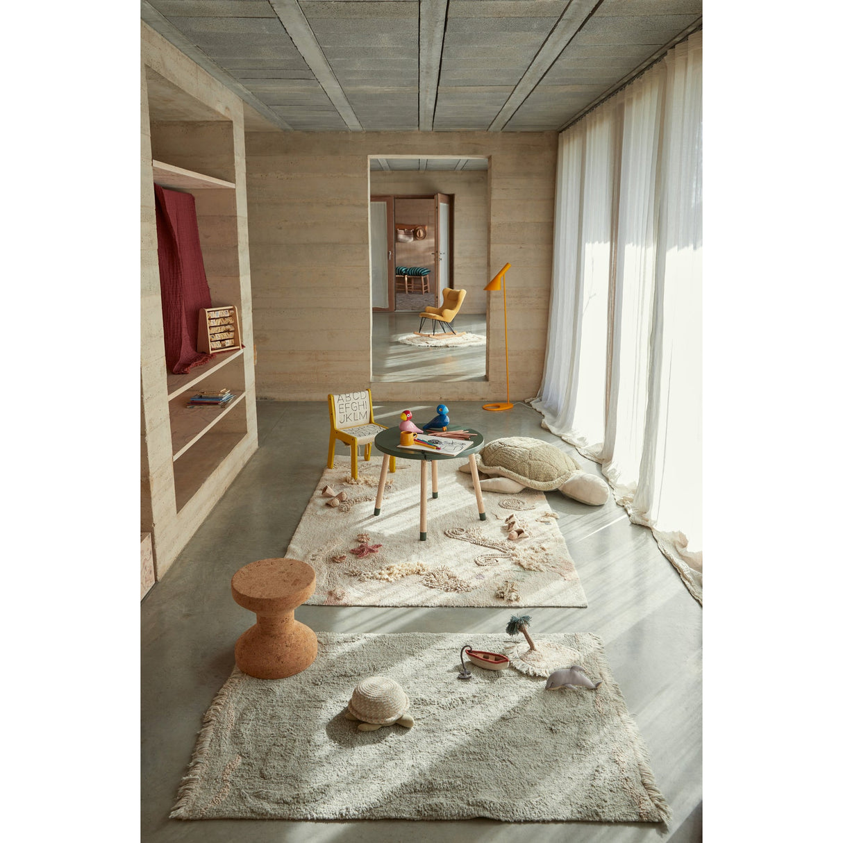 Sea Wonders Seabed Washable Play Rug