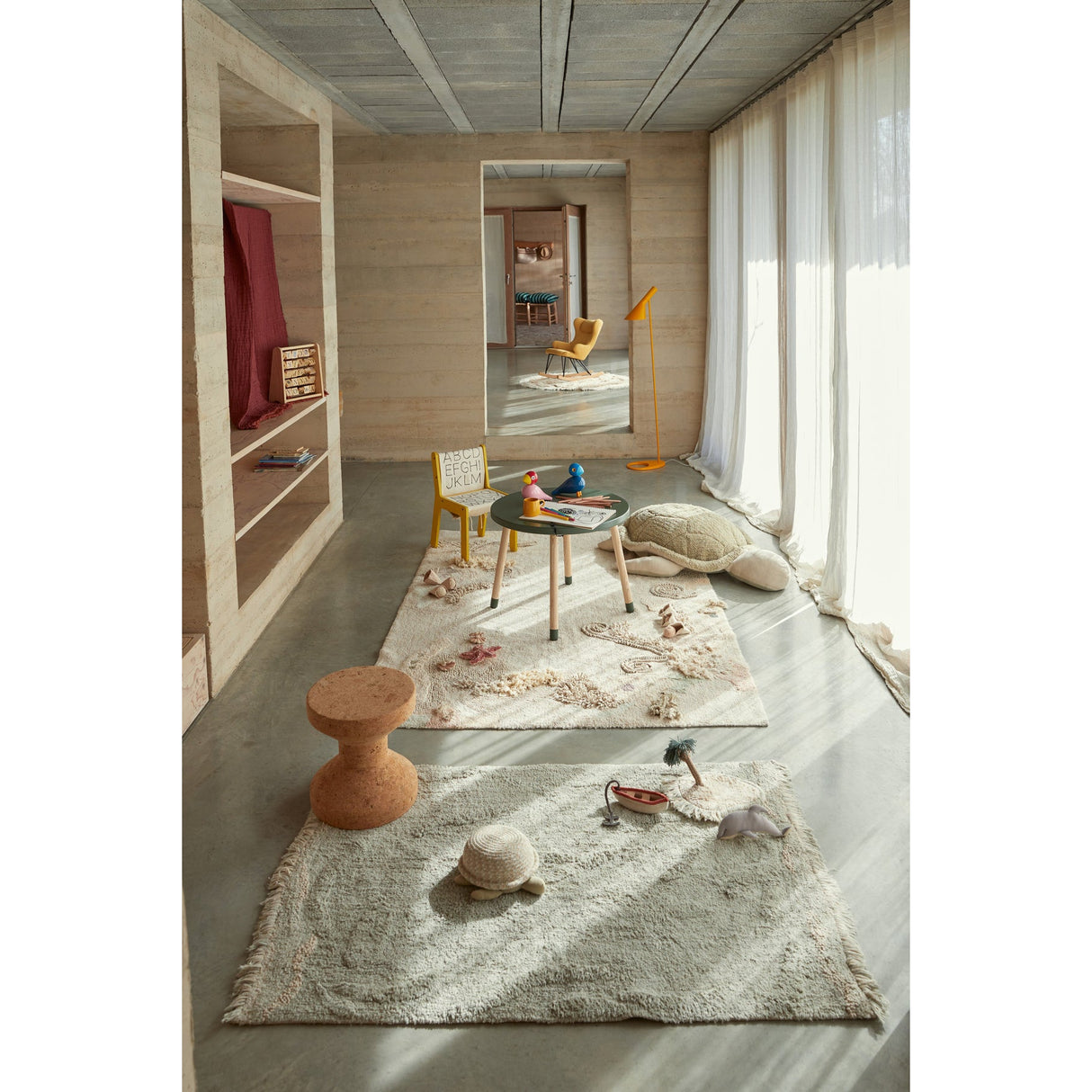 Sea Wonders Seabed Washable Play Rug