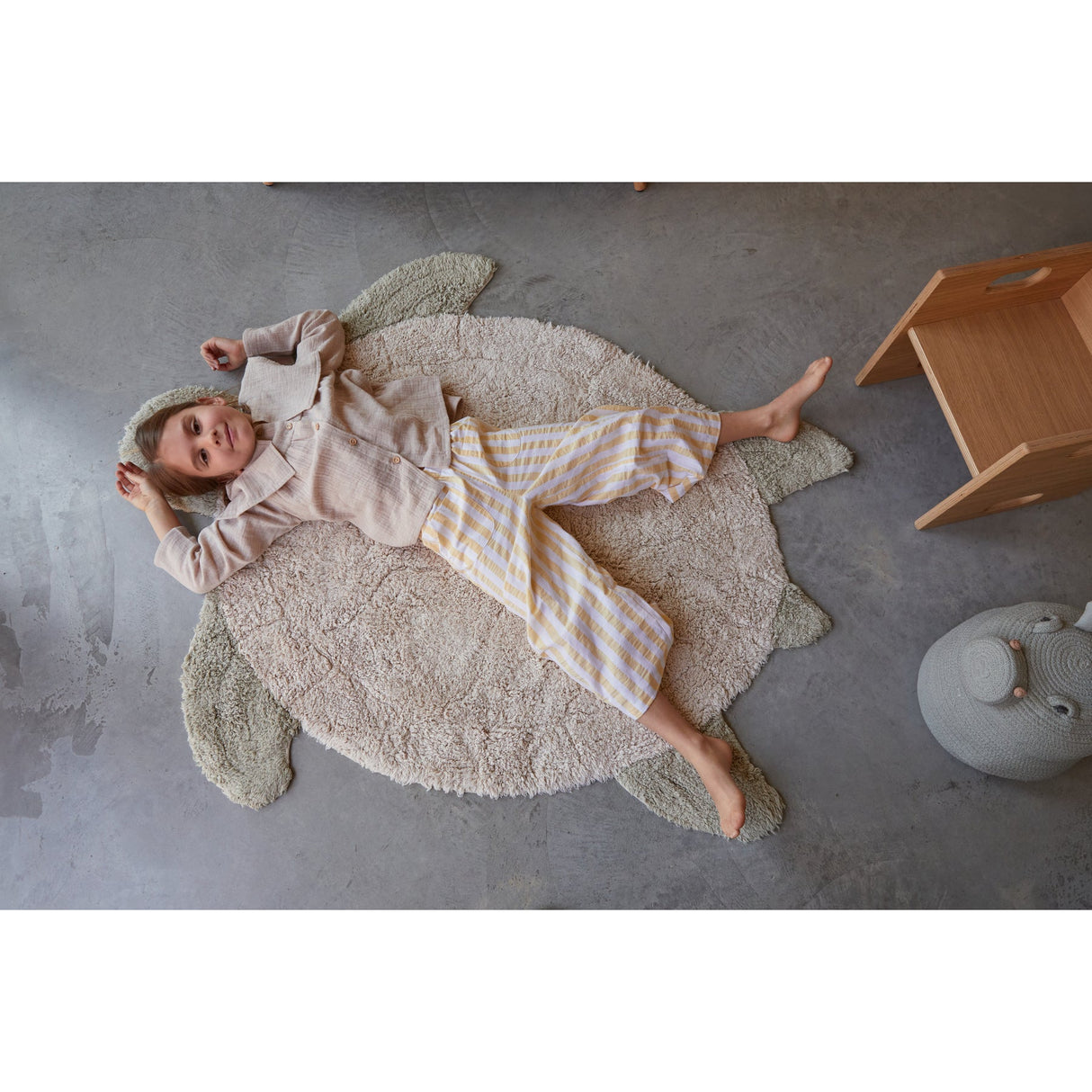 Sea Wonders Sea Turtle Washable Rug