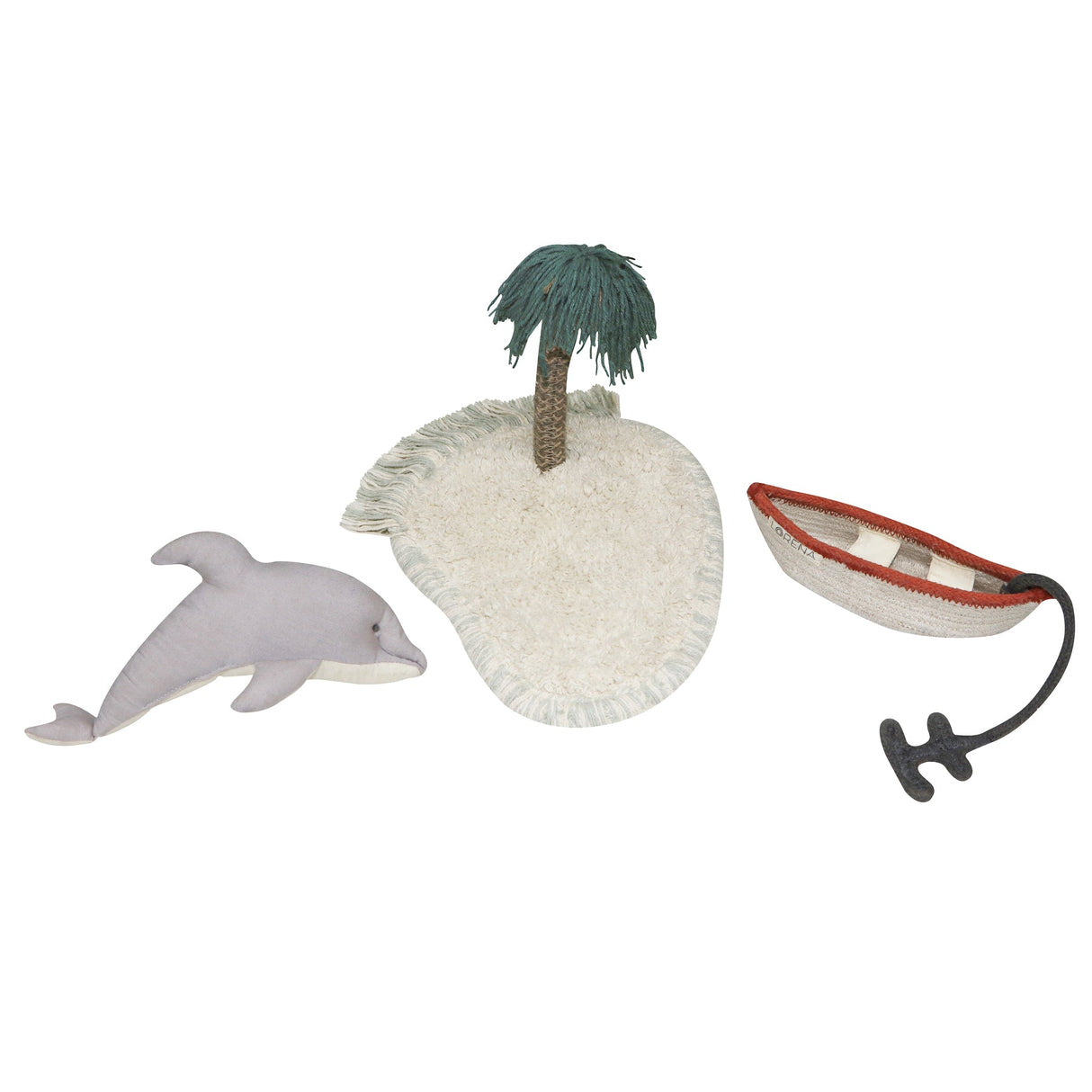 Sea Wonders Waves Washable Play Rug