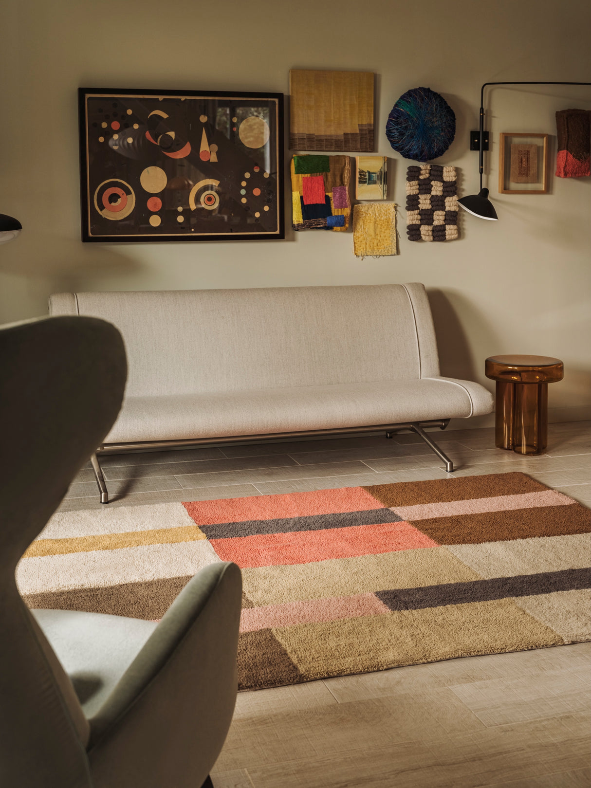 Chroma Palette Wool Washable Area Rug