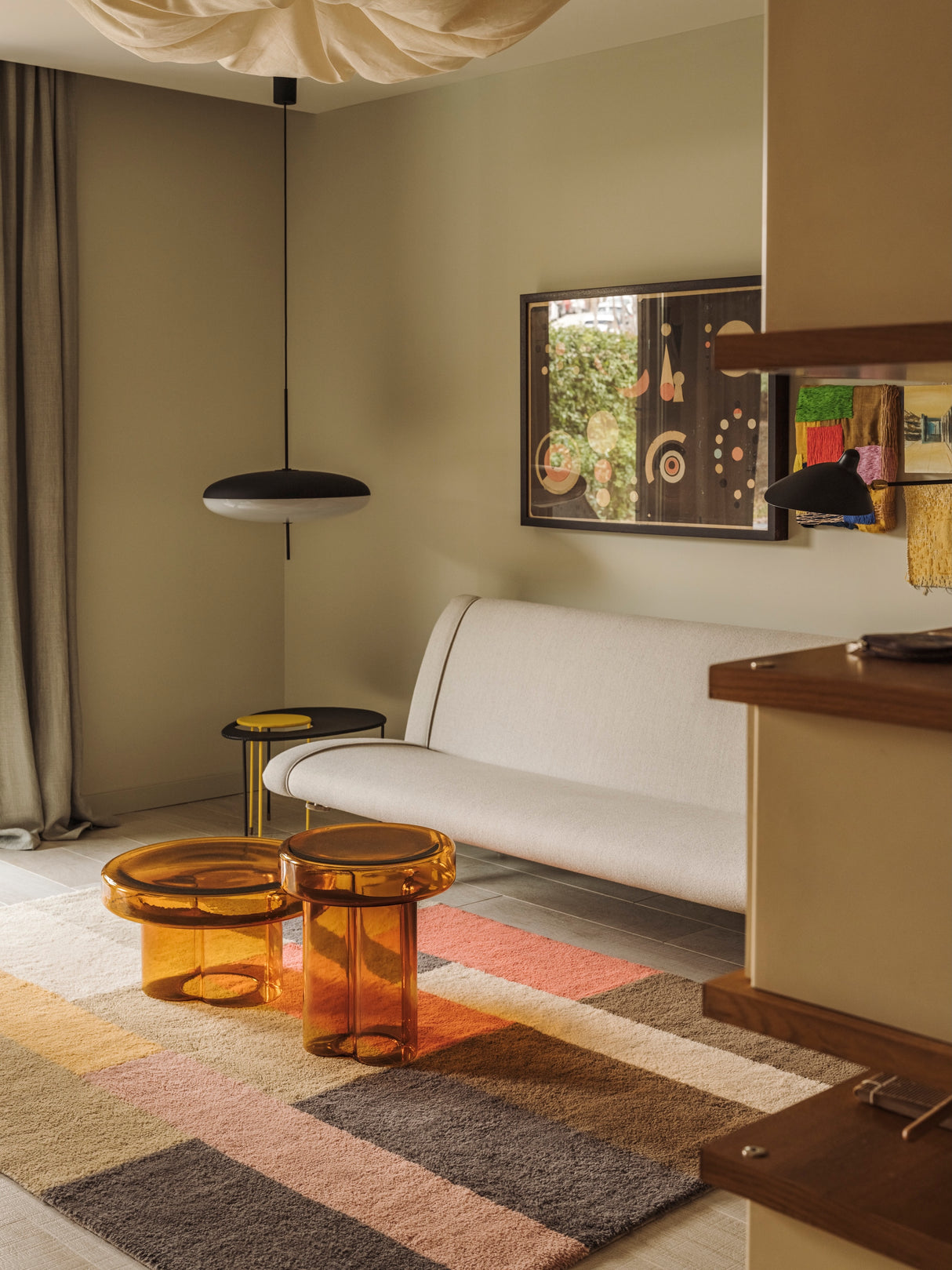 Chroma Palette Wool Washable Area Rug