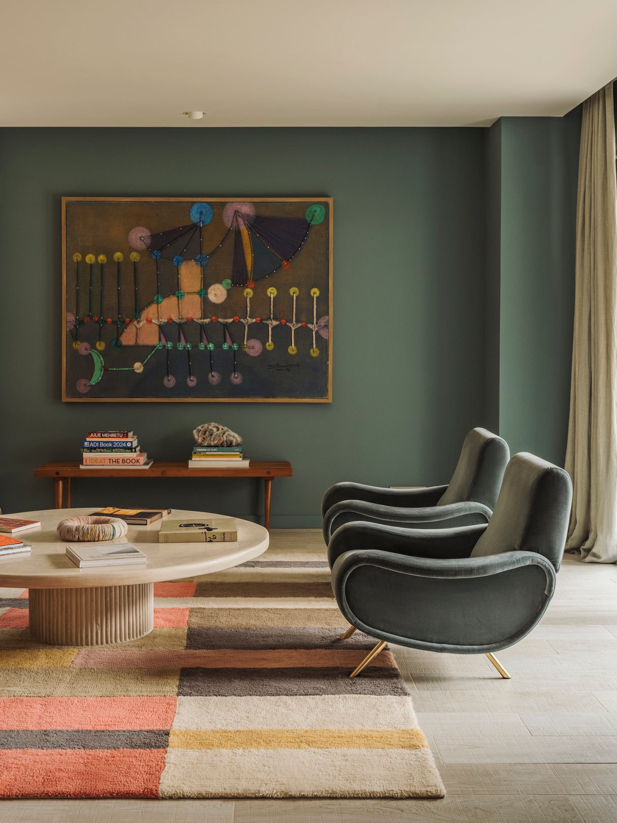 Chroma Palette Wool Washable Area Rug