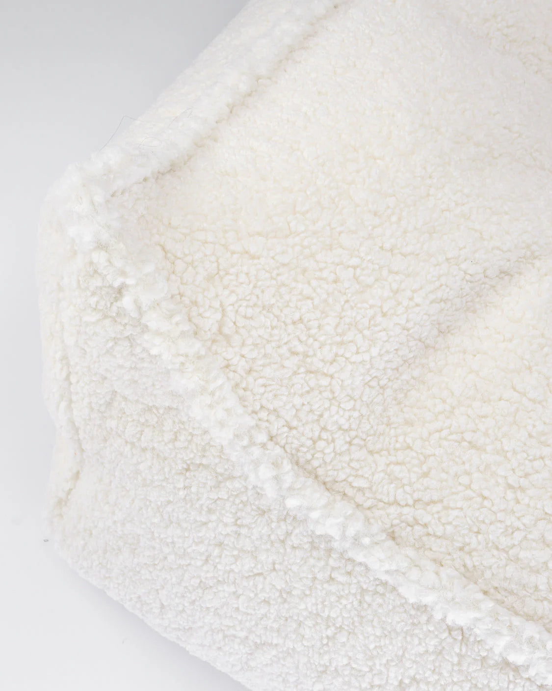 Wigiwama Cream Beanbag Chair