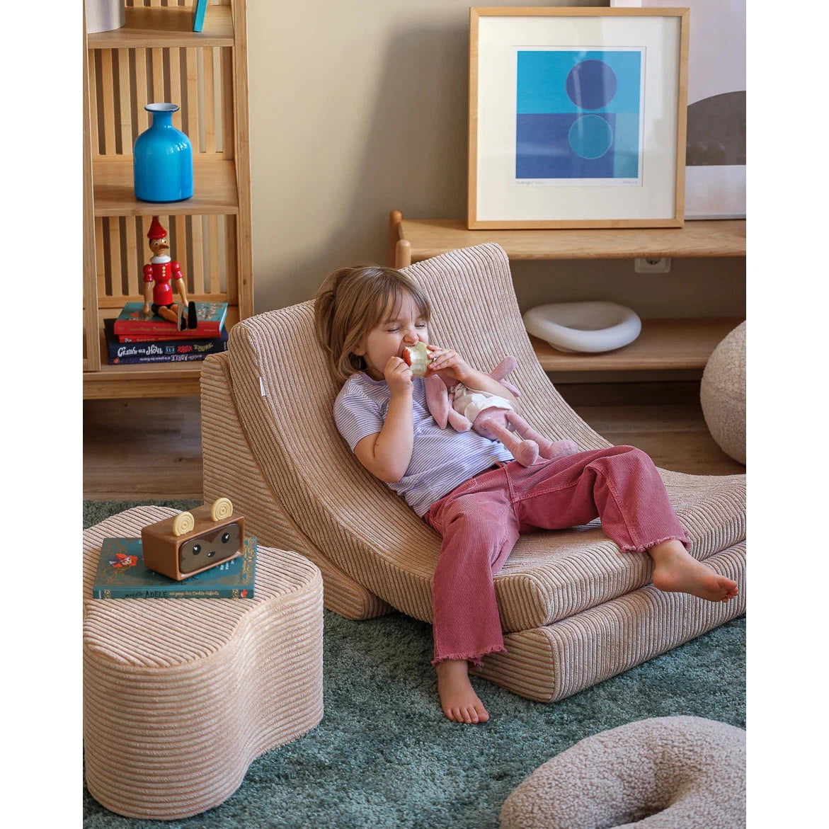 Brown Sugar Moon Chair