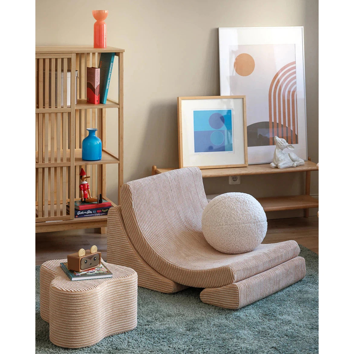 Brown Sugar Moon Chair